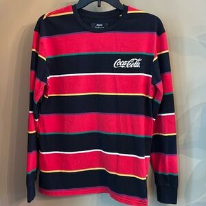 Pacsun Coca-Cola Long Sleeve Shirt